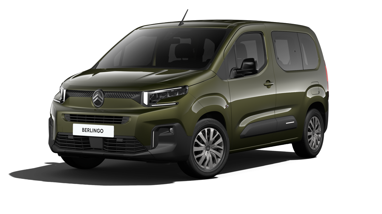 ë-Berlingo PLUS size M Sirkka green exterior view
