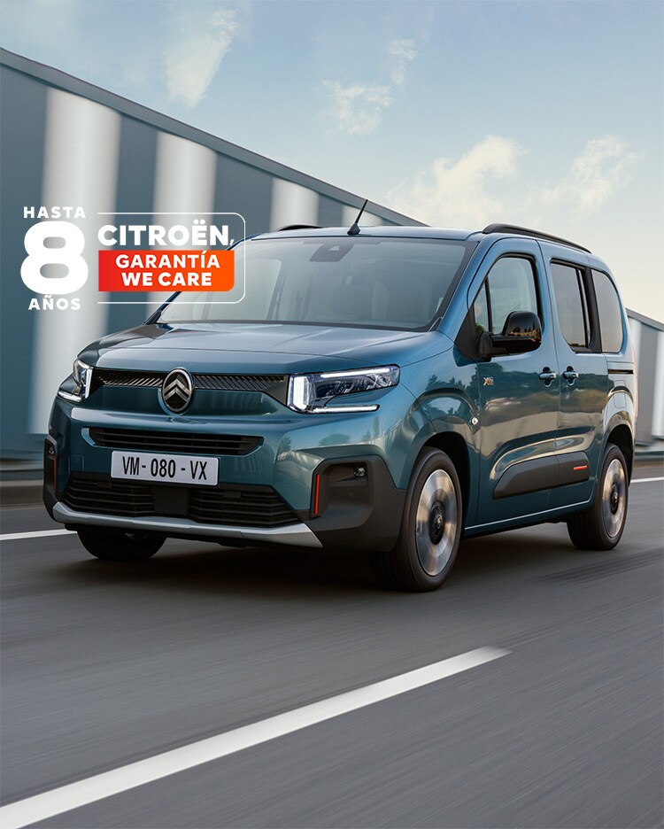 New ë-Berlingo on a highway