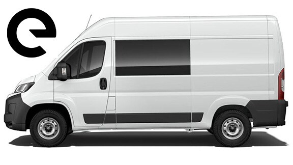 Movano Electric teilverglast