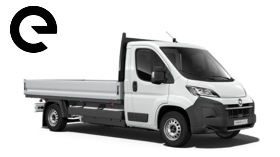 Movano Electric Pritschenwagen Einzelkabine