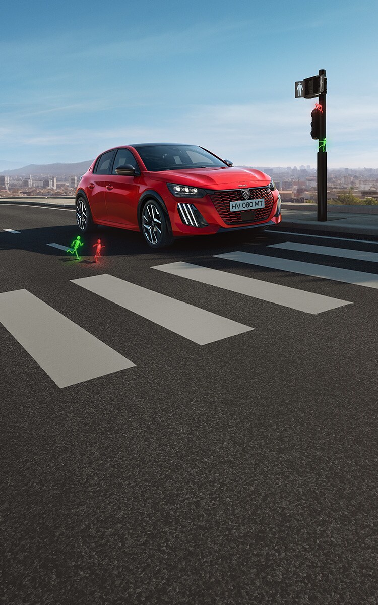 PEUGEOT 208 hybrid or petrol front view