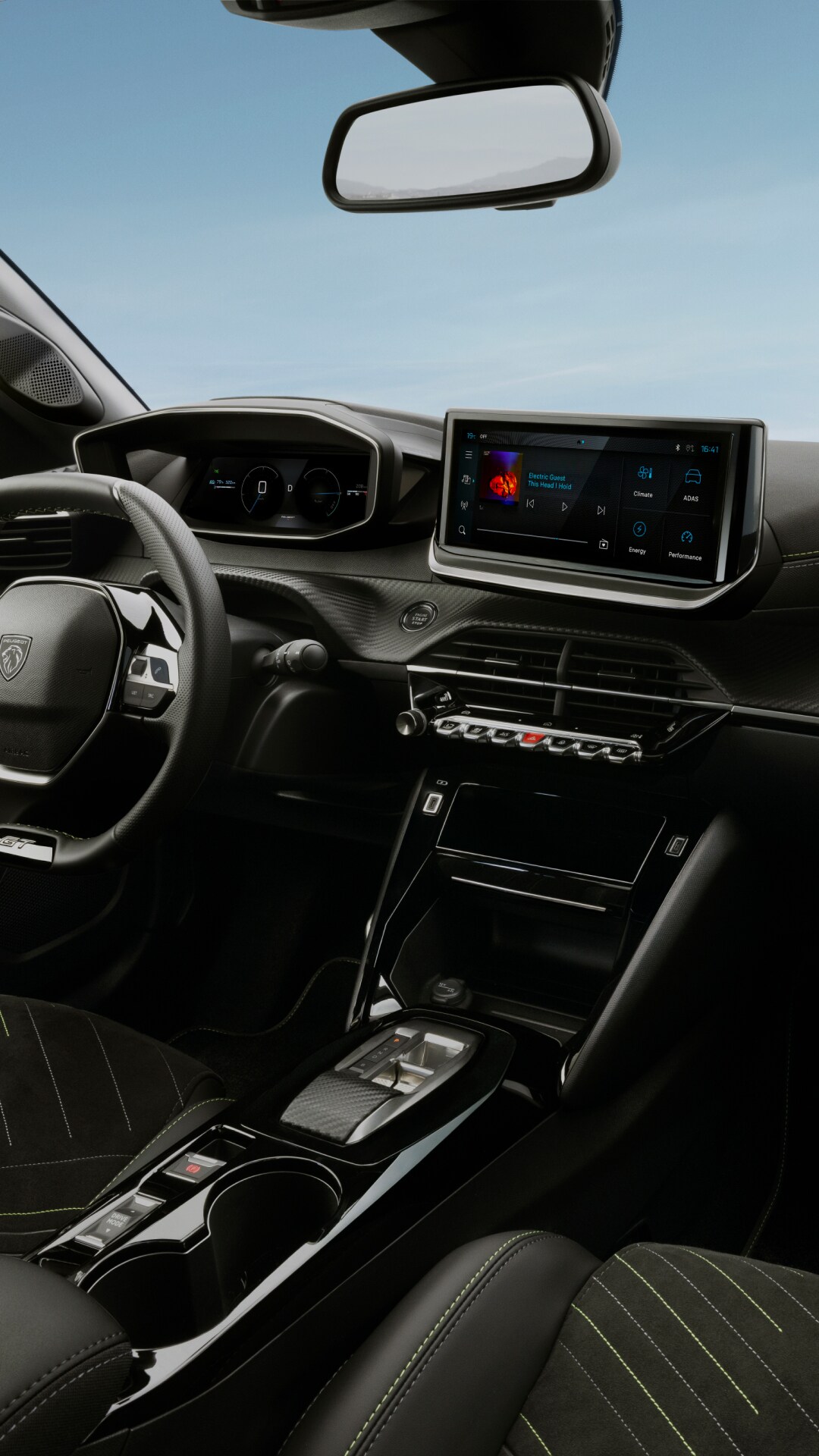 PEUGEOT E-208 i-Cockpit 3D