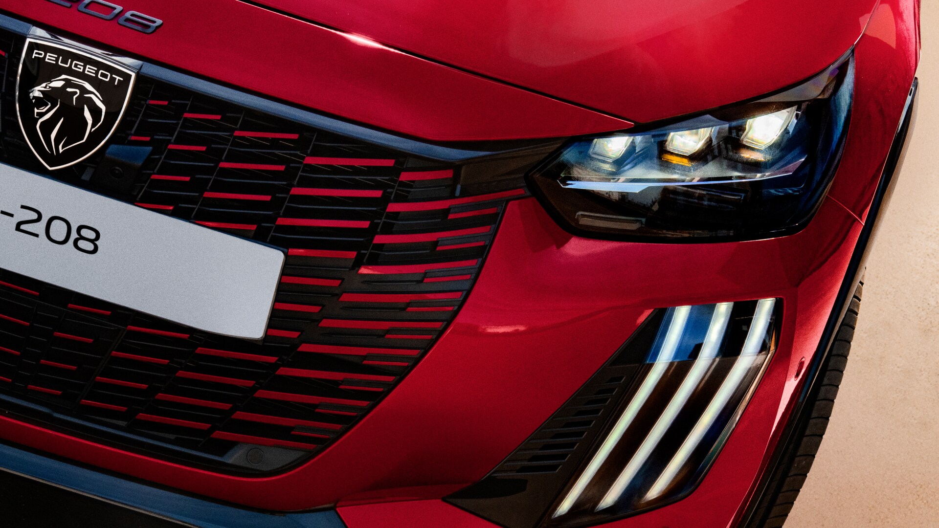 Frontale PEUGEOT E-208