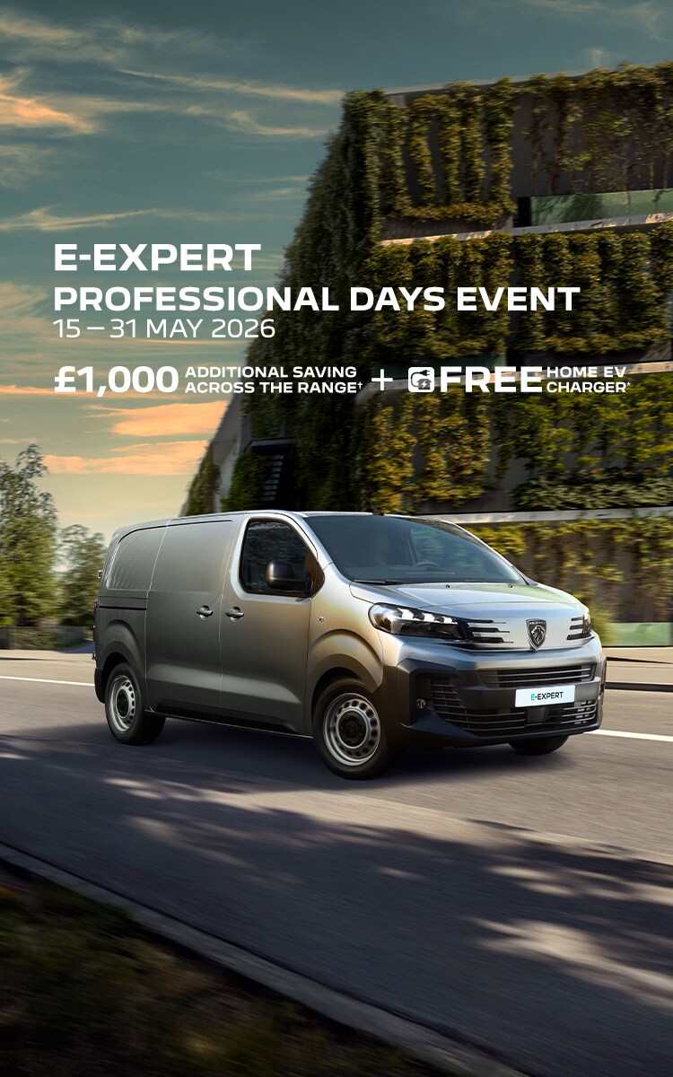 PEUGEOT E-EXPERT all'electric recharging
