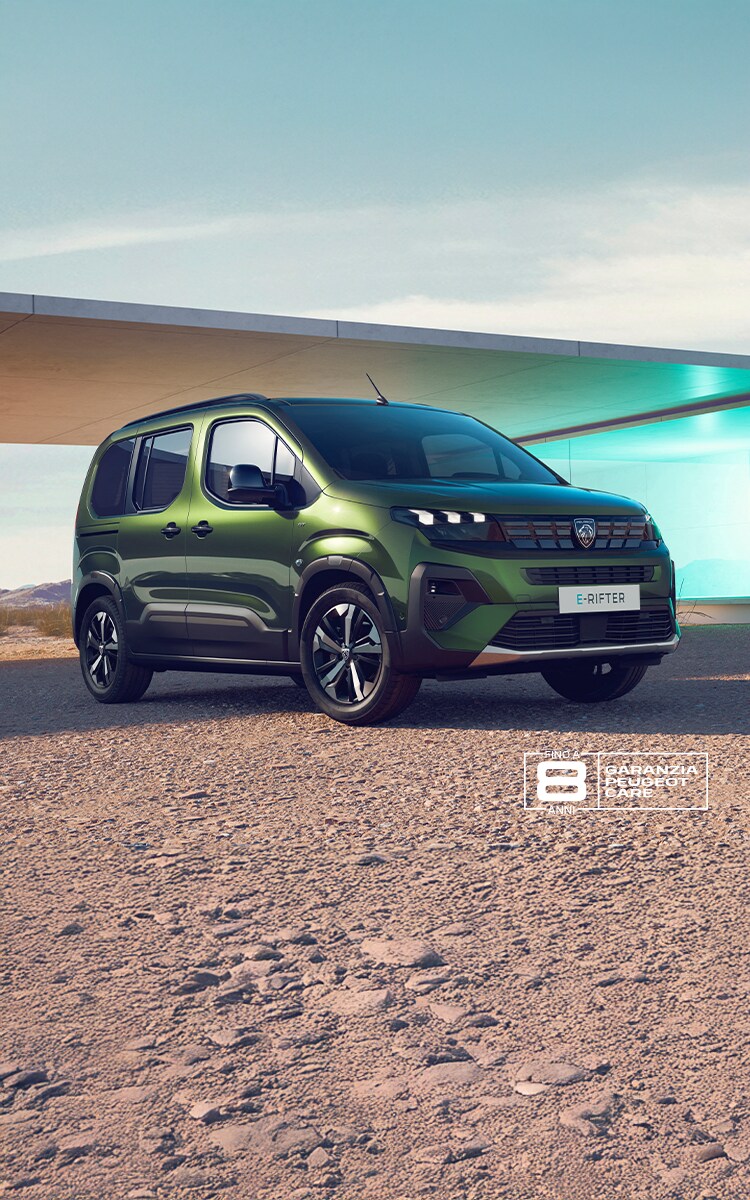 PEUGEOT E-RIFTER front view